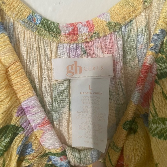 GB GIRLS - YELLOW DRESS - Picture 3 of 4